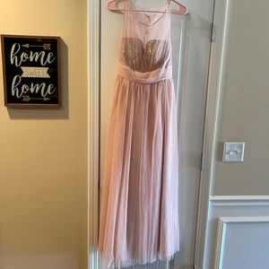 Blush Pink Christina Wu Dress Formal / Wedding
